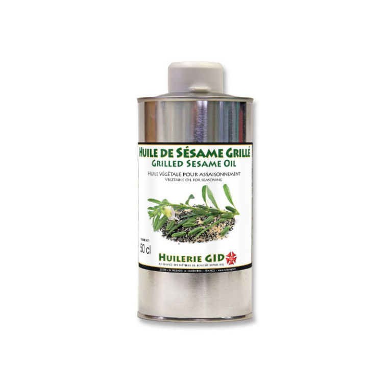 Huile de Sésame Grillé 50cl – Huilerie GID