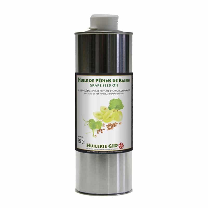 Huile de Pépins de raisin 75cl – Huilerie GID