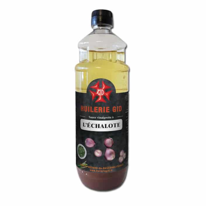 Sauce Vinaigrette à l’Echalote 75cl – Huilerie GID