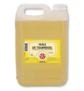 Huile de Tournesol raffinée + Antimoussant